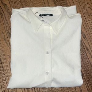 Zara Button Down Top